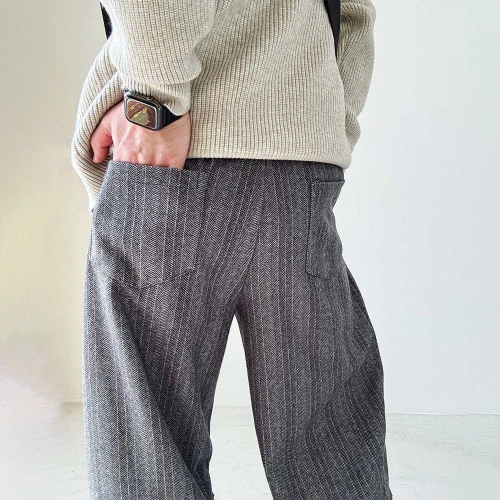Relaxed Fit Drawstring Pants