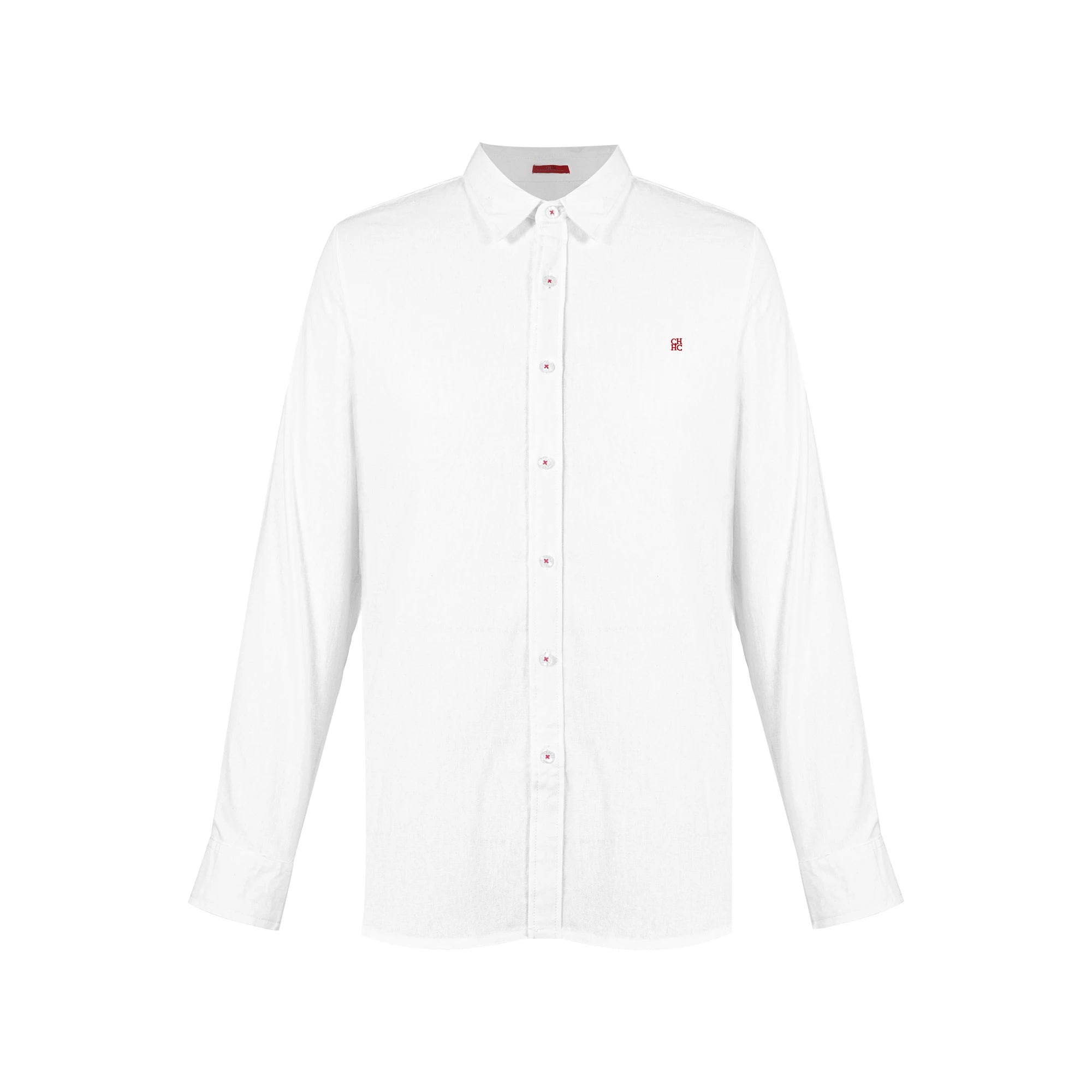 2025 Men’s Leisure Plaid Shirt with Embroidered Letter